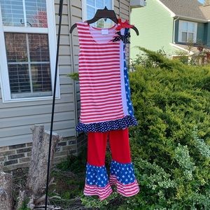 TuTu & LuLu Adorable 2-Piece Girl’s Outfit - 6/7